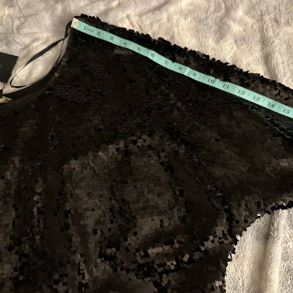 Gorgeous Rachel Zoe Sequined Top-Size P-NWT - Picture 3 of 6